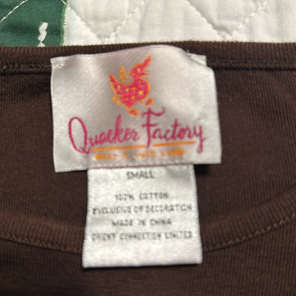 Quacker Factory shirt - Picture 2 of 5
